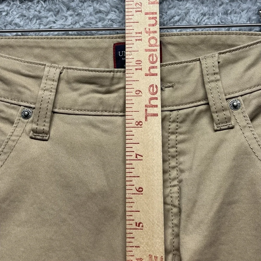 Untuckit 5 Pocket Chino Pants Men 32x30 Tan Don Santiago Tech Straight Fit Chino